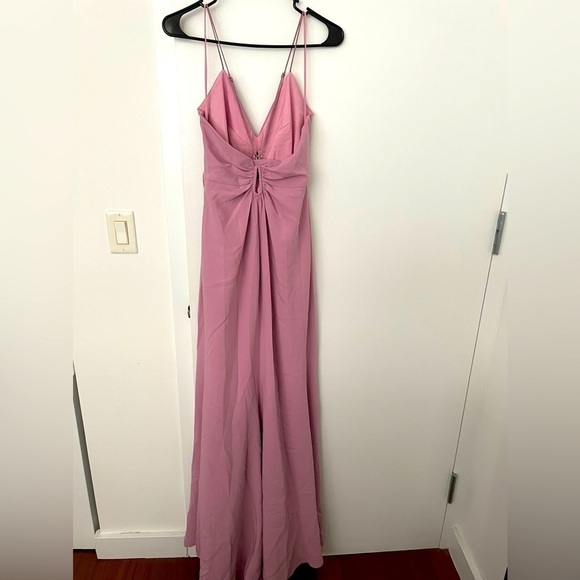 Cinq a Sept pink maxi gown dress NWOT - Picture 2 of 3
